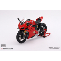 TSM 1/12 Ducati Panigale V4 S - Red Diecast Bike