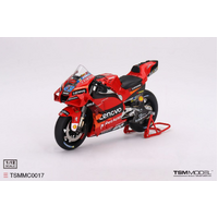 TSM 1/12 Ducati Desmosedici GP22 #43 2022 Presentation  JACK MILLER Diecast Model