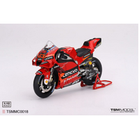 TSM 1/12 Ducati Desmosedici GP22 #63 2022 Presentation  Francesco Bagnaia Diecast Model