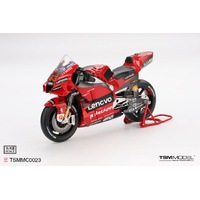 TSM 1/18 Ducati Desmosedici GP22 #63 Ducati Lenovo Team Moto GP 2022 GRAN PREMIO D'ITALIA Diecast Model Motorbike