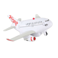 Virgin Australia Pull Back with Light & Sound