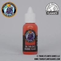 Two Thin Coats: Glaze: Orange Glaze