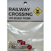 The Train Girl HO Railway Crossing Pack