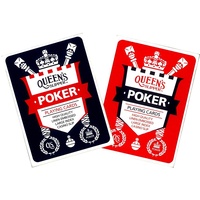 Queen's Slipper Poker Playing Cards Large Index
