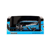 Tarmac Work 1/43 Toyota Hiace Widebody Black/Blue Diecast Model Car