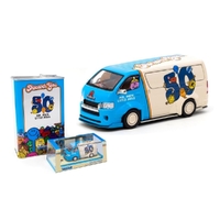 Tarmac 1/64 Toyota Hiace Wide Body 50th Ann w/ Oil Can Mr Men Little Miss