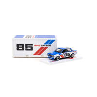 Tarmac Works 1/64 BRE Datsun 510 Trans-Am 2.5 Championship 1972 #85 with Container Diecast Car