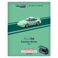 Tarmac 1/64 Gunther Werks 993 Green With Special Packaging Box
