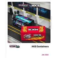 Tarmac Works 1/64 Set of 2 Containers HKS Official collaboration and licensed by HKS