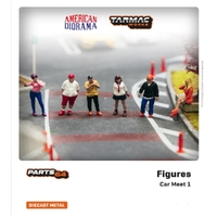 Tarmac Works 1/64 Figures Car Meet 1