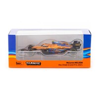 Tarmac Works McLaren MCL35M Abu Dhabi Grand Prix 2021 Lando Norris Diecast