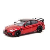 Tarmac Works 1/64 Metallic Red Alfa Romeo Giulia GTam
