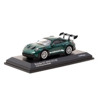 Tarmac Works 1/64 Porsche Racing Green Metallic Porsche 911 (992) GT3 RS