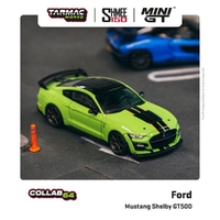 Tarmac 1/64 Grabber Lime Ford Mustang Shelby GT500