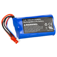 UDI-1601 7.4V 1200mAh Li-ion Battery