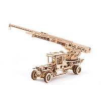 UGears UGM-11 Truck with Ladder Wooden Model