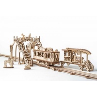 UGears Tram Line Wooden Model