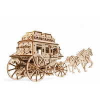 UGears Stagecoach Wooden Model