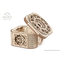 UGears Treasure Box Wooden Model