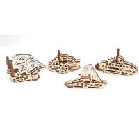UGears U-Fidget Ships Wooden Model