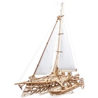UGears Trimaran Merihobus Yacht Wooden Model