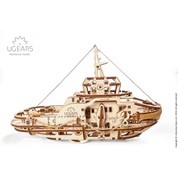 UGears Tugboat Wooden Model