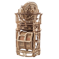 UGears Sky Watcher Tourbillon Table Clock Wooden Model