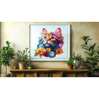 Wooden Cat Jigsaw Puzzle - 200Pc