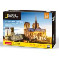 128pc NG Notre-Dame DE Paris Jigsaw Puzzle