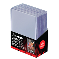 ULTRA PRO - TOPLOADER- Vintage Size 2-5/8 x 3-3/4 25ct