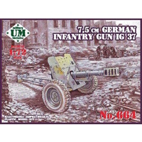 UM-MT 1/72 7,5cm German Infantry gun Plastic Model Kit