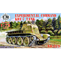 UM-MT 679 1/72 Experimental Command KBT-7 tank Plastic Model Kit