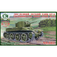 UM-MT 683 1/72 Experimental tank BT-6 Plastic Model Kit