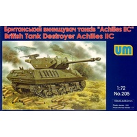 Unimodel 1/72 British Tank Destroyer Achilles IIC Plastic Model Kit 205