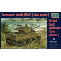 Unimodel 1/72 M10A1 Tank destroyer Plastic Model Kit 209