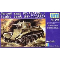 Unimodel 1/72 BT-7 model 1935 Plastic Model Kit [310]