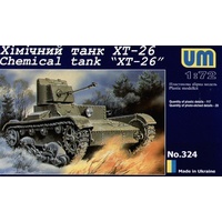 Unimodel 1/72 Czo?g chemiczny HT-26 Plastic Model Kit 324