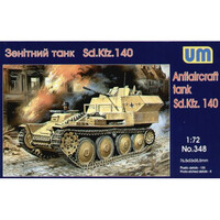 Unimodel 1/72 Antiaircraft Tank Sd.Kfz 140 Plastic Model Kit 348