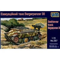 Unimodel 1/72 Bergerpanzer 38 (Hetzer) Plastic Model Kit 357