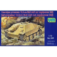 Unimodel 1/72 SP 10,5cm StuH-44/2 auf Jagdpanzer Plastic Model Kit 359