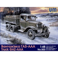 Unimodel 1/48 Soviet truck GAZ-AAA Plastic Model Kit 503