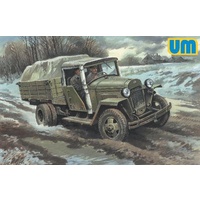 Unimodel 512 1/48 Soviet truck GAZ-MM-W Plastic Model Kit