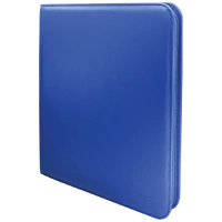 Ultra Pro Binder 12 pocket Zippered PRO Binder Blue