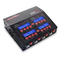Ultra Power 240AC Plus 240w Four Output AC/DC Charger with 2x XT60 Charge Leads, UP240ACPLUS