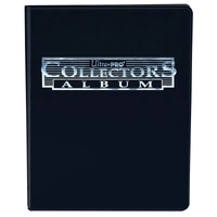 ULTRA PRO 9-Pocket Black Collectors Portfolio