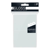 ULTRA PRO Deck Protector Gloss Standard 100ct Clear Card Sleeves