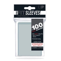 ULTRA PRO Deck Protector Pro Fit Standard Inner Sleeves 100ct Clear Card Sleeves