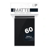 ULTRA PRO Deck Protector Matte Mini 60ct Black Card Sleeves