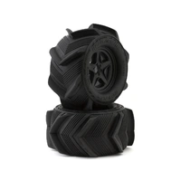 UpGrade RC Snow Plow 2.8" Pre-Mounted Sand/Snow Tires w/5-Star Wheels (2) (17mm/14mm/12mm Hex)