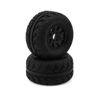 UpGrade RC Street Radials 2.2" Pre-Mounted On-Road Tires for Mini Maxx®/XRT® & Mini Kraton® (2) w/12mm Narrow, 12mm Wide, & 14mm Hexes